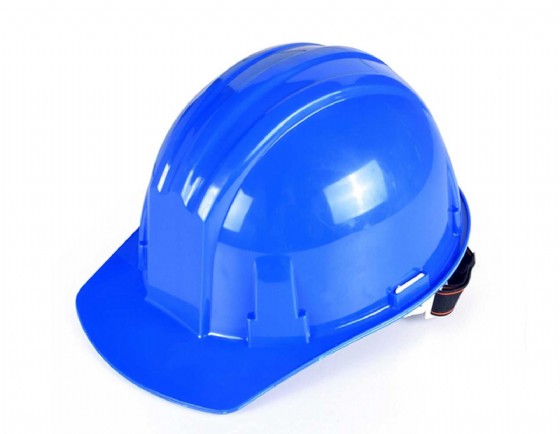 קסדת בטיחות תקנית + סנטריה כחול