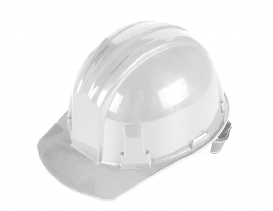 קסדת בטיחות תקנית + סנטריה לבן