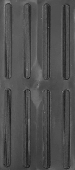 פס מוביל PVC אפור 60 × 30 cm