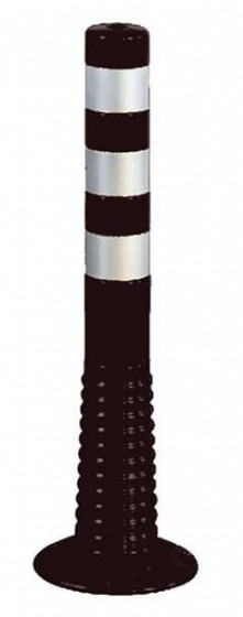 עמוד שחור גמיש