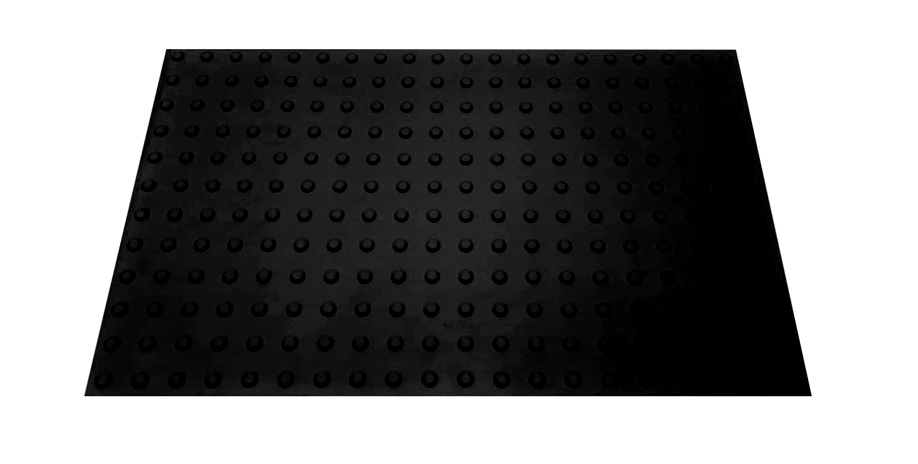 משטח אזהרה טקטילי פולימרי + דבק בוטילי