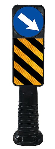 תמרור גמיש מחזיר אור