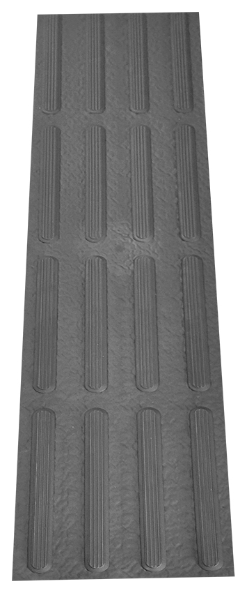 פס מוביל 130X30 PVC ס"מ לפי תקן - אפור+ דבק בוטילי